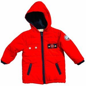 Beluga Hooded Zip Front Jacket Size 18M